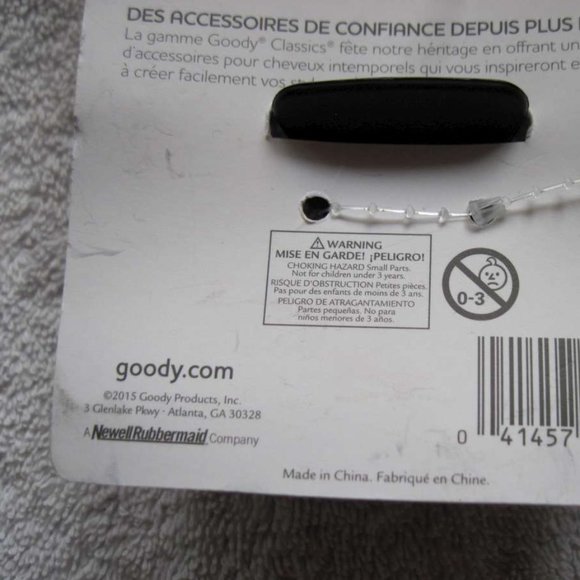 3 Goody Claw Clips Large Hair Jaw Glossy Matte Frosted Plastic Black Clear Brown - Picture 9 of 10